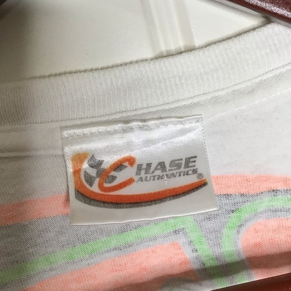 CHASE AUTHENTICS NASCAR Mark Martin Go Daddy Dual Graphic Racing T Shirt. - Picture 10 of 13